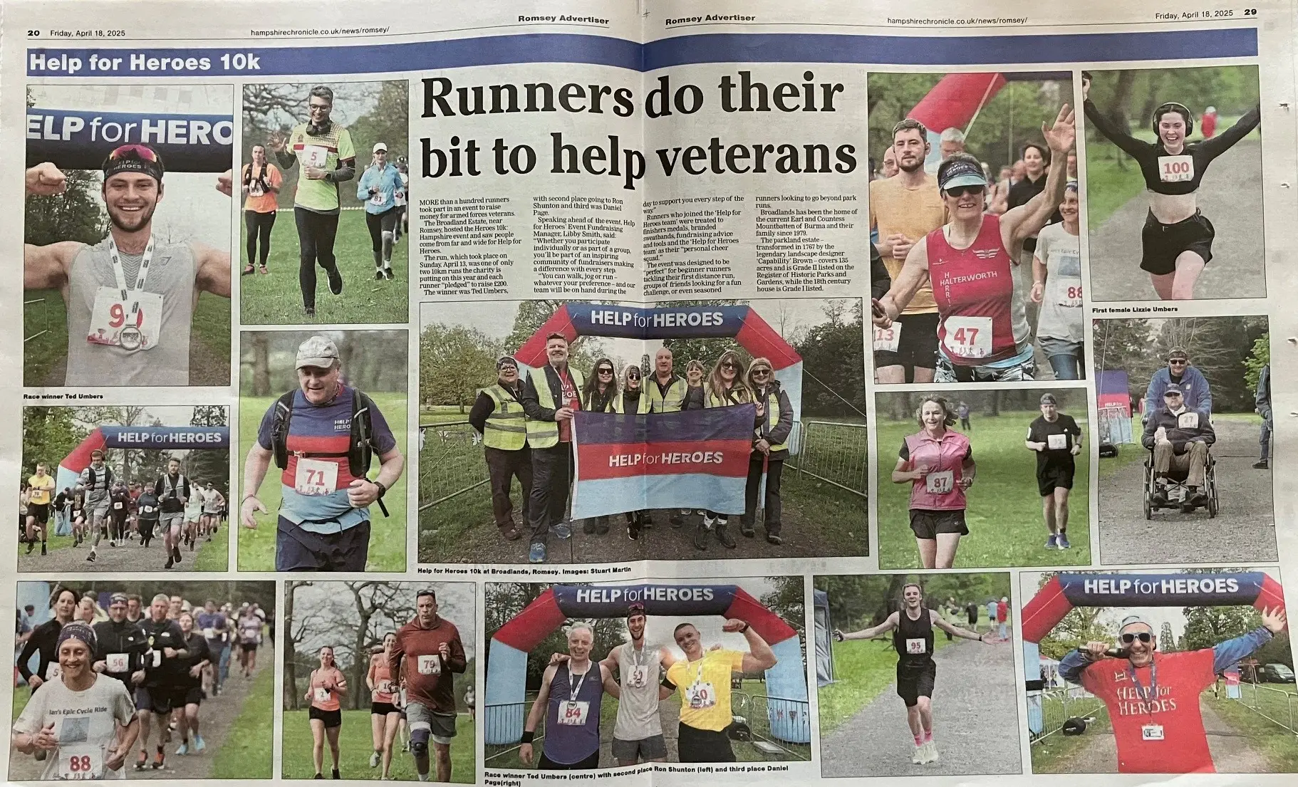Libby Smith - Event Fundraising Manager
Help for Heroes
